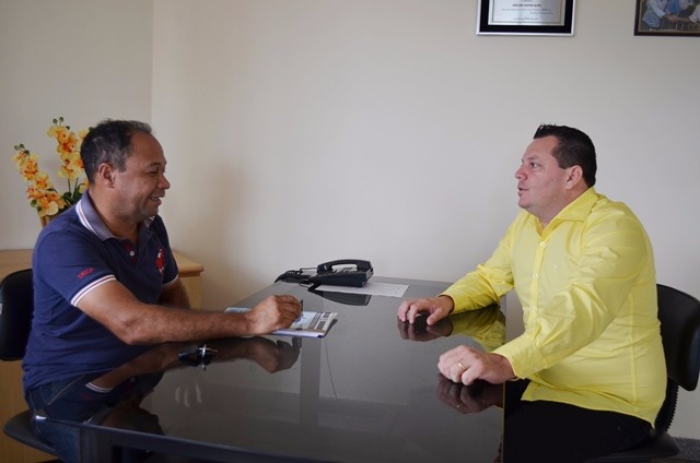 2017131_Poneis recebe o vereador americanense Thiago Martins